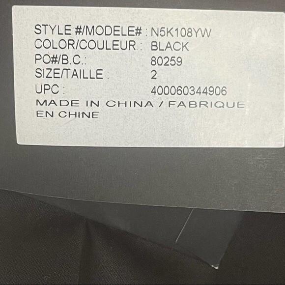 Armani Exchange Textured Stripe Blazer Black Size 2 - Picture 8 of 14